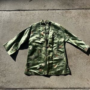 Vintage 1950s Dynasty Hong Kong Silk Jacket